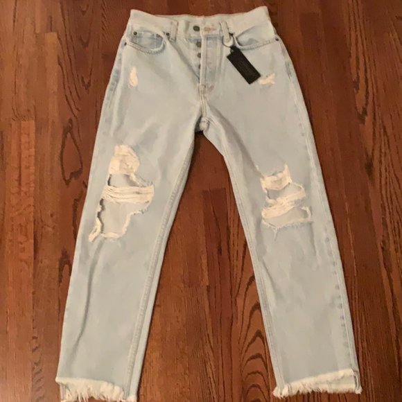 LF Carmar Ripped Jeans Size 28 Brand New - Picture 2 of 3